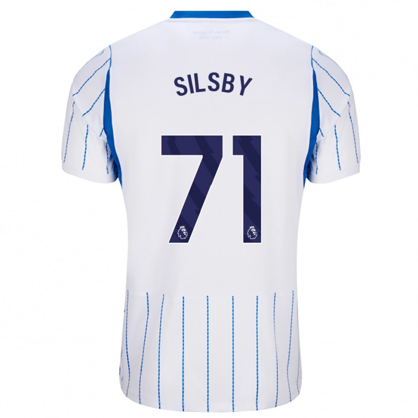 Danxen Damen Tyler Silsby #71 Himmelblau Weiß Auswärtstrikot Trikot 2026/27 T-Shirt Schweiz