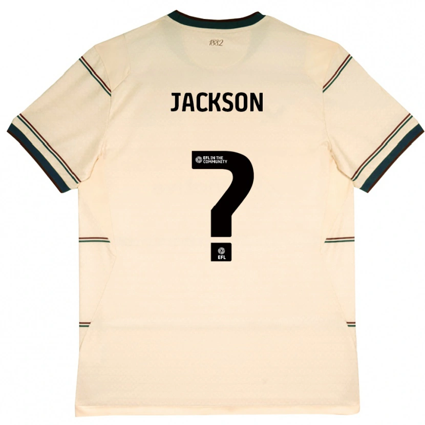 Danxen Damen Luca Jackson #0 Beige Burgund Auswärtstrikot Trikot 2026/27 T-Shirt Schweiz