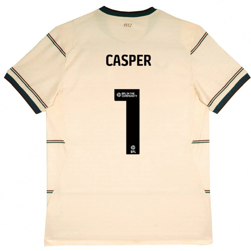 Danxen Damen Charlie Casper #1 Beige Burgund Auswärtstrikot Trikot 2026/27 T-Shirt Schweiz