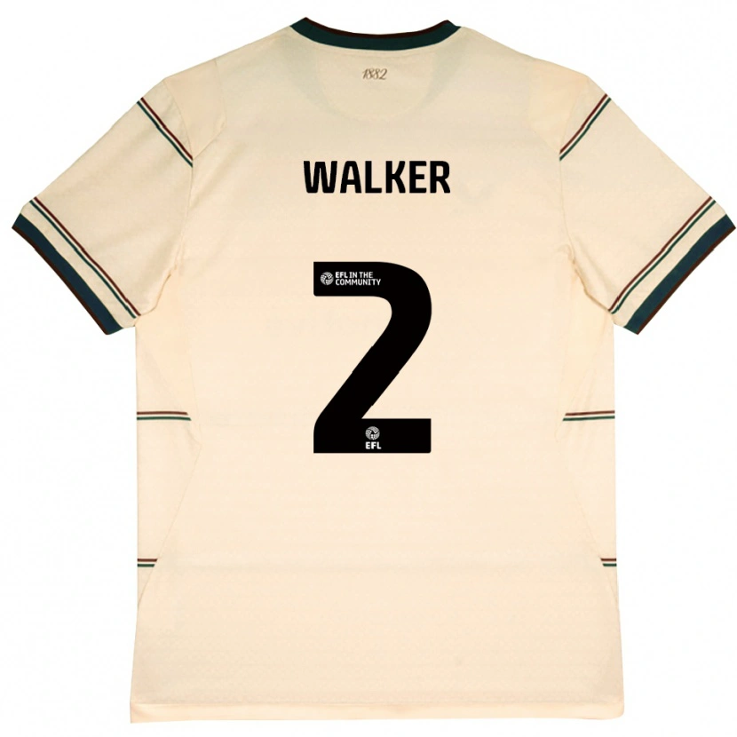 Danxen Damen Kyle Walker #2 Beige Burgund Auswärtstrikot Trikot 2026/27 T-Shirt Schweiz