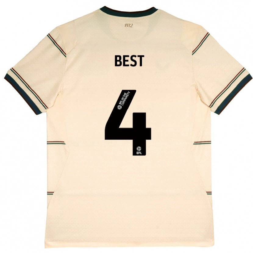 Danxen Damen Freddie Best #4 Beige Burgund Auswärtstrikot Trikot 2026/27 T-Shirt Schweiz