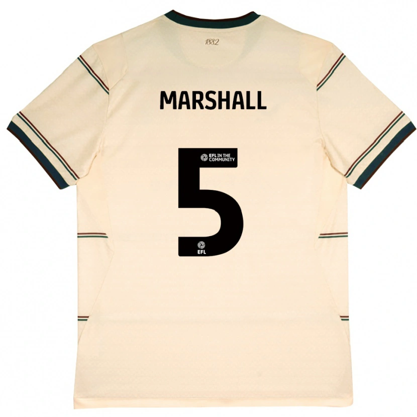 Danxen Damen Georgia Marshall #5 Beige Burgund Auswärtstrikot Trikot 2026/27 T-Shirt Schweiz