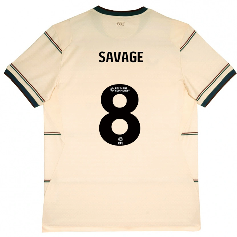 Danxen Damen Troy Savage #8 Beige Burgund Auswärtstrikot Trikot 2026/27 T-Shirt Schweiz