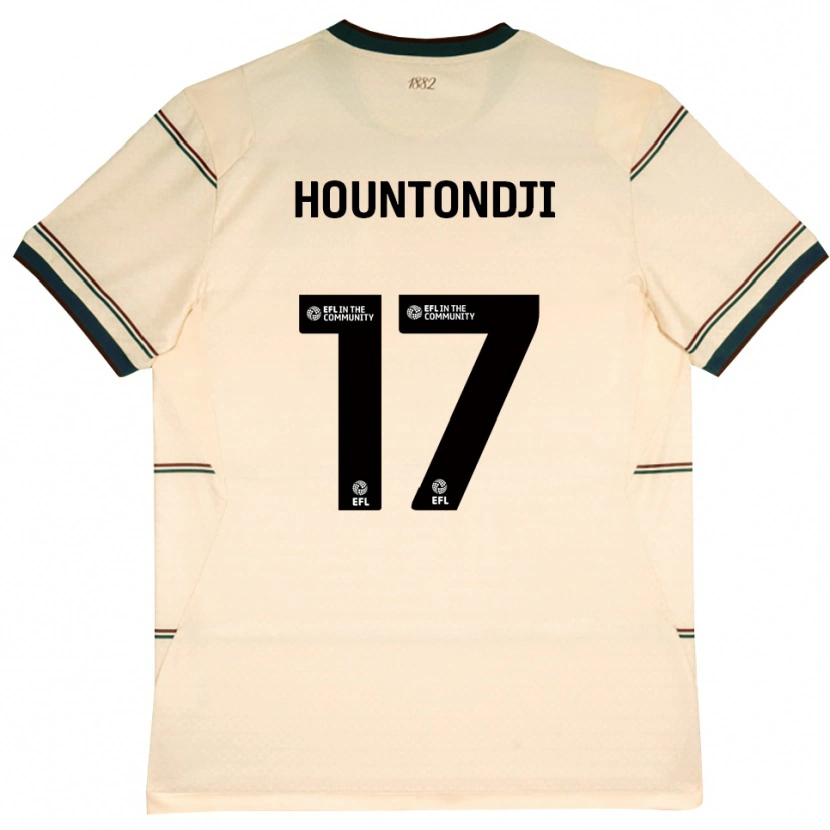 Danxen Damen Andréas Hountondji #17 Beige Burgund Auswärtstrikot Trikot 2026/27 T-Shirt Schweiz