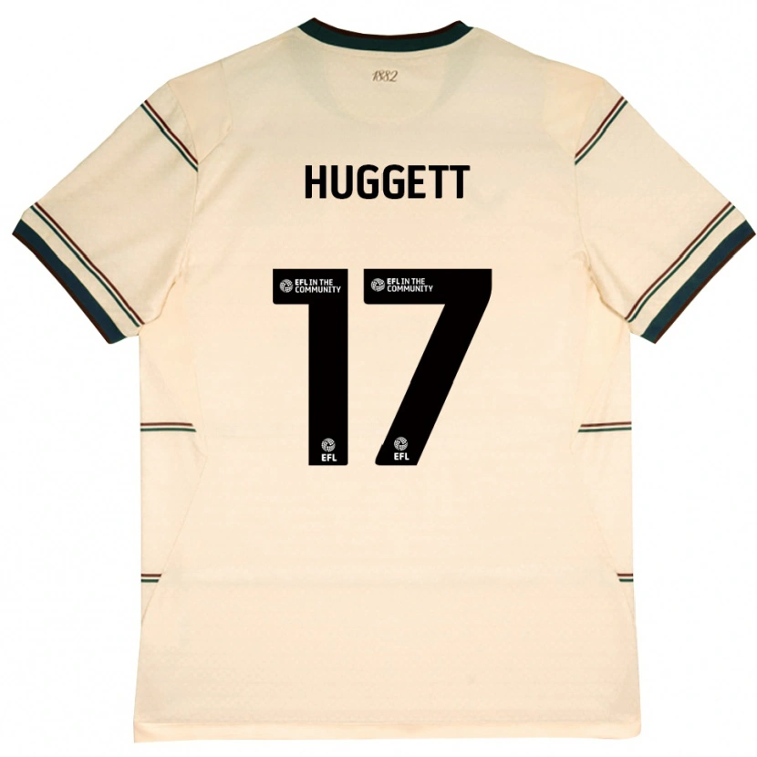 Danxen Damen Aiden Huggett #17 Beige Burgund Auswärtstrikot Trikot 2026/27 T-Shirt Schweiz