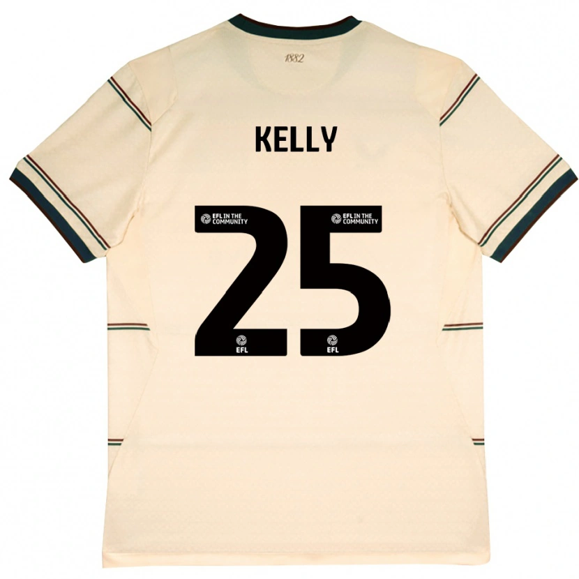 Danxen Damen Aimee Kelly #25 Beige Burgund Auswärtstrikot Trikot 2026/27 T-Shirt Schweiz