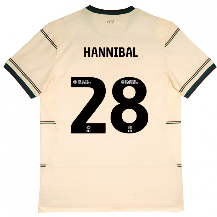 Danxen Damen Hannibal Mejbri #28 Beige Burgund Auswärtstrikot Trikot 2026/27 T-Shirt Schweiz