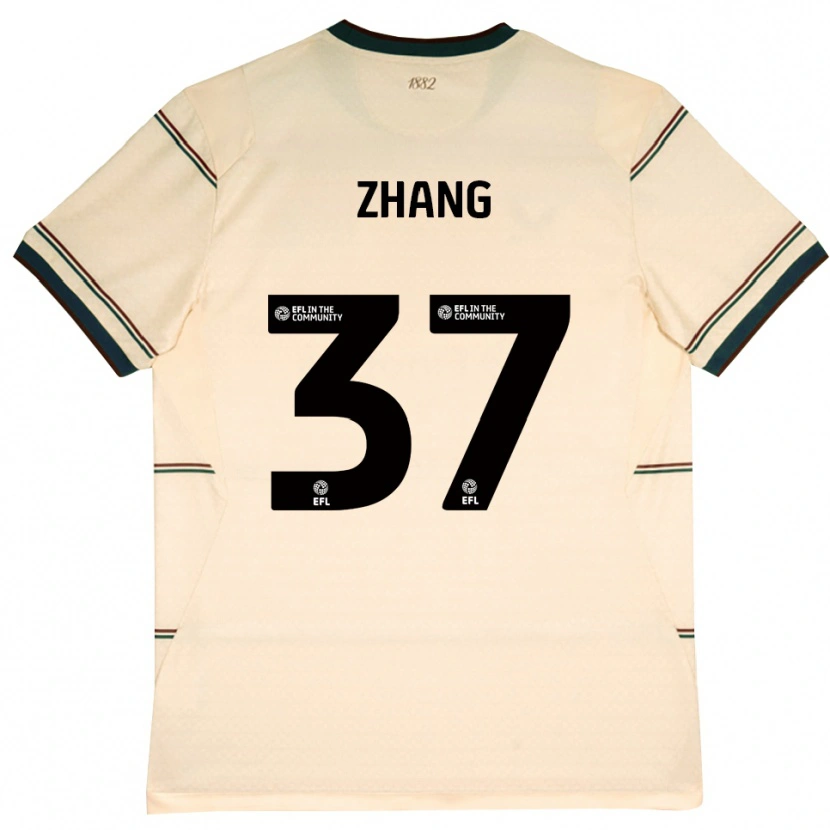 Danxen Damen Jiaming Zhang #37 Beige Burgund Auswärtstrikot Trikot 2026/27 T-Shirt Schweiz
