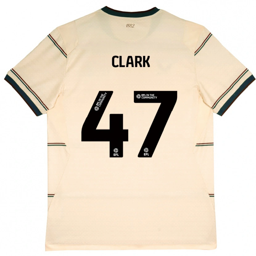 Danxen Damen Ellis Clark #47 Beige Burgund Auswärtstrikot Trikot 2026/27 T-Shirt Schweiz