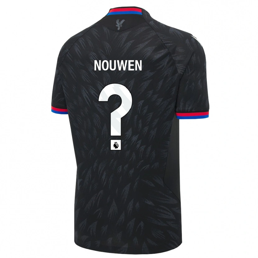 Danxen Damen Aniek Nouwen #0 Schwarz Blau Rot Auswärtstrikot Trikot 2026/27 T-Shirt Schweiz