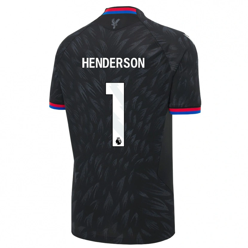 Danxen Damen Dean Henderson #1 Schwarz Blau Rot Auswärtstrikot Trikot 2026/27 T-Shirt Schweiz