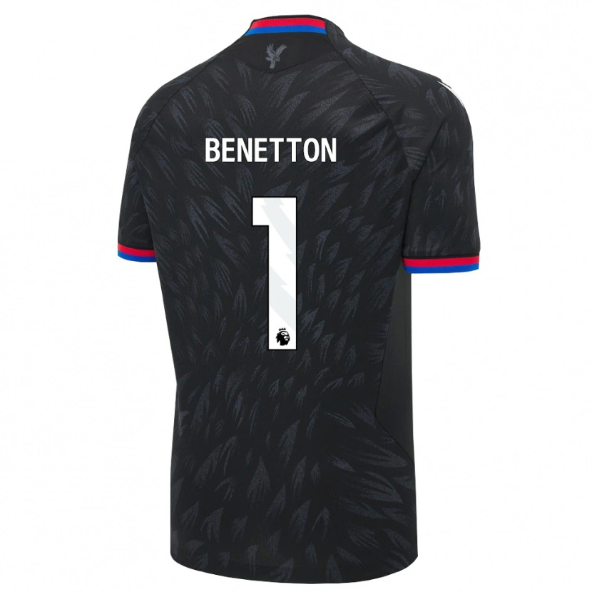 Danxen Damen Lucca Benetton #1 Schwarz Blau Rot Auswärtstrikot Trikot 2026/27 T-Shirt Schweiz