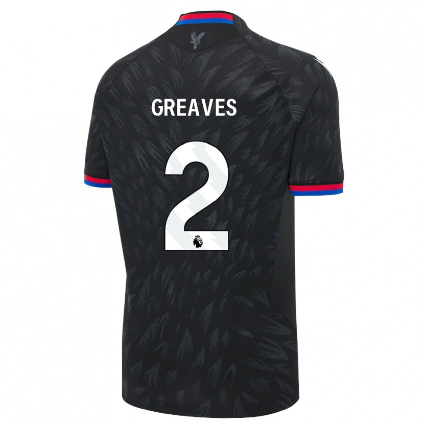 Danxen Damen Ajean-Ray Greaves #2 Schwarz Blau Rot Auswärtstrikot Trikot 2026/27 T-Shirt Schweiz