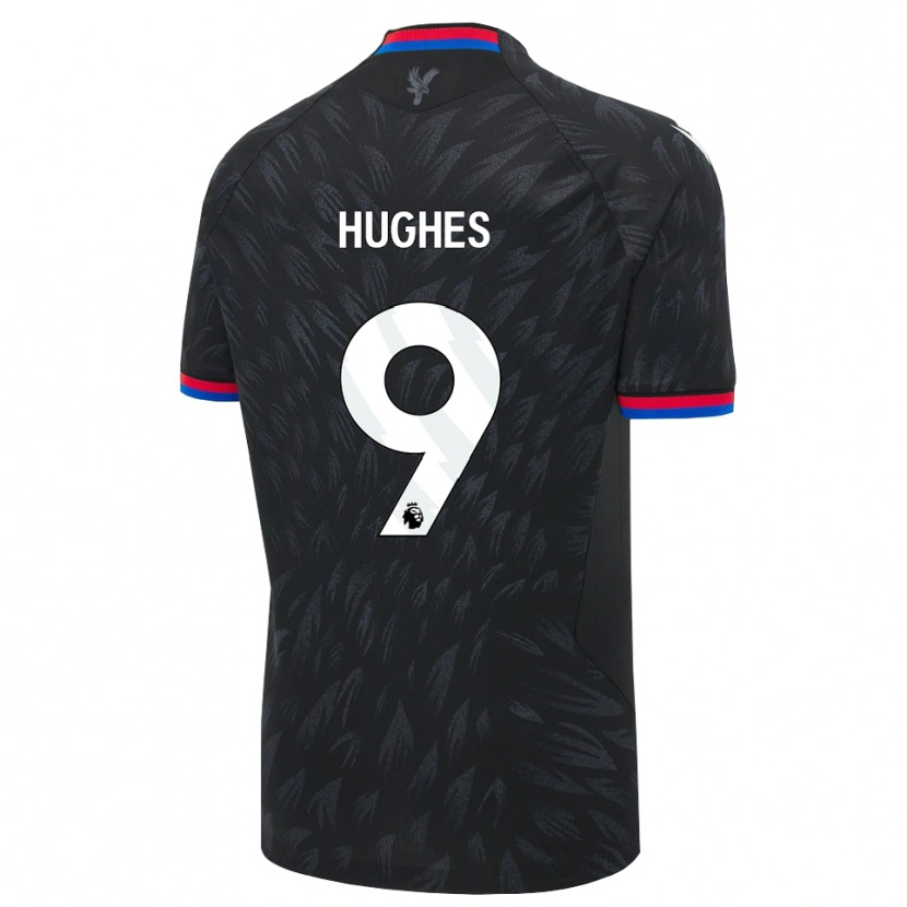 Danxen Damen Elise Hughes #9 Schwarz Blau Rot Auswärtstrikot Trikot 2026/27 T-Shirt Schweiz