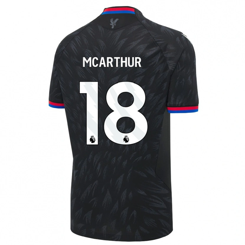 Danxen Damen James Mcarthur #18 Schwarz Blau Rot Auswärtstrikot Trikot 2026/27 T-Shirt Schweiz