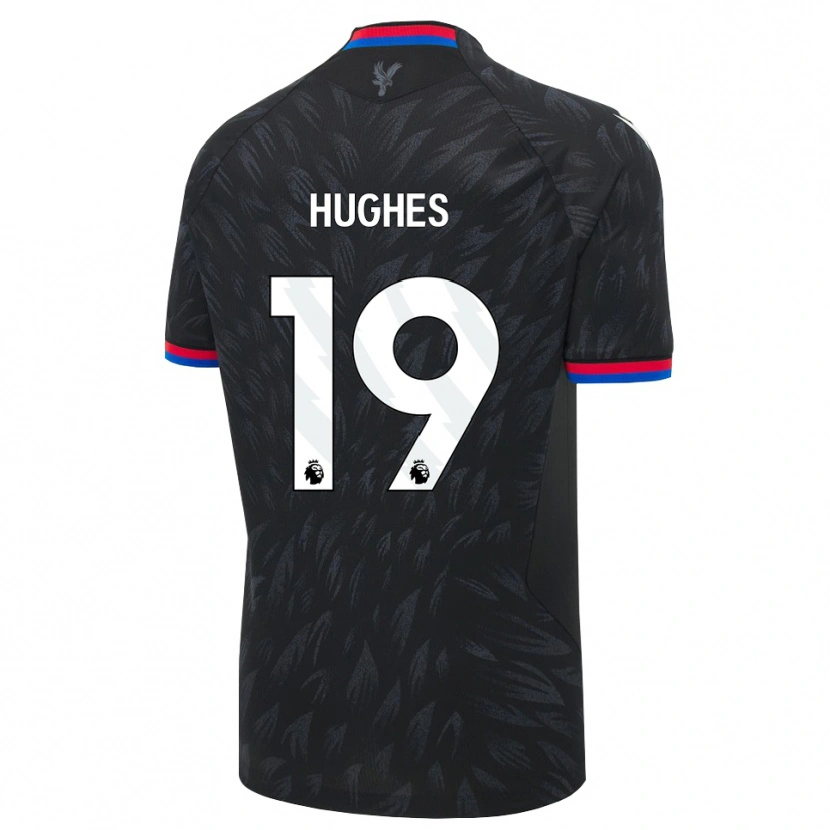 Danxen Damen Will Hughes #19 Schwarz Blau Rot Auswärtstrikot Trikot 2026/27 T-Shirt Schweiz