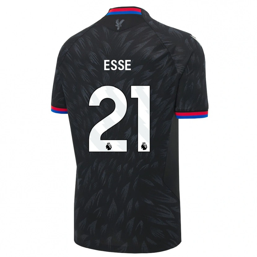Danxen Damen Romain Esse #21 Schwarz Blau Rot Auswärtstrikot Trikot 2026/27 T-Shirt Schweiz