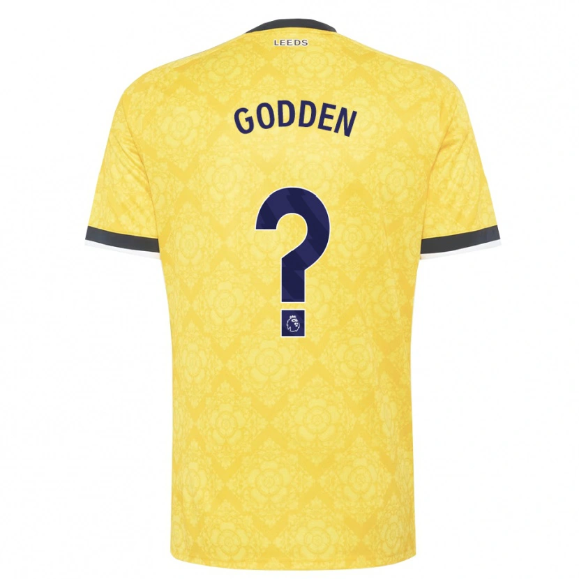 Danxen Damen Scott Godden #0 Gelb Weiß Schwarz Auswärtstrikot Trikot 2026/27 T-Shirt Schweiz