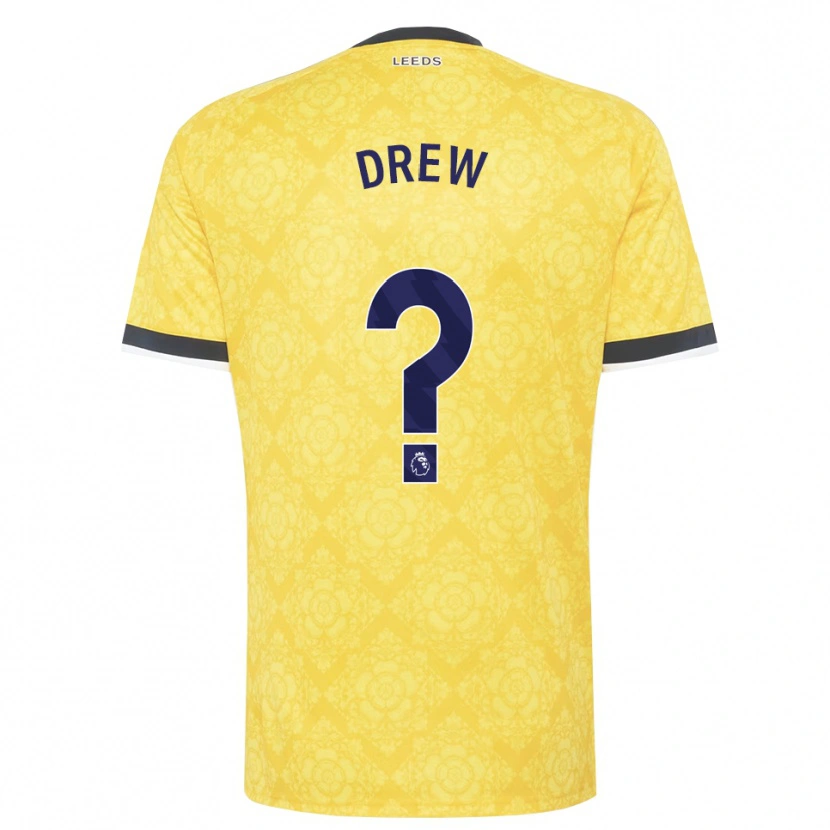 Danxen Damen Drew Greene #0 Gelb Weiß Schwarz Auswärtstrikot Trikot 2026/27 T-Shirt Schweiz