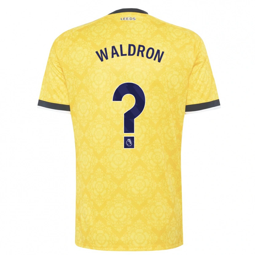 Danxen Damen Ruby Waldron #0 Gelb Weiß Schwarz Auswärtstrikot Trikot 2026/27 T-Shirt Schweiz
