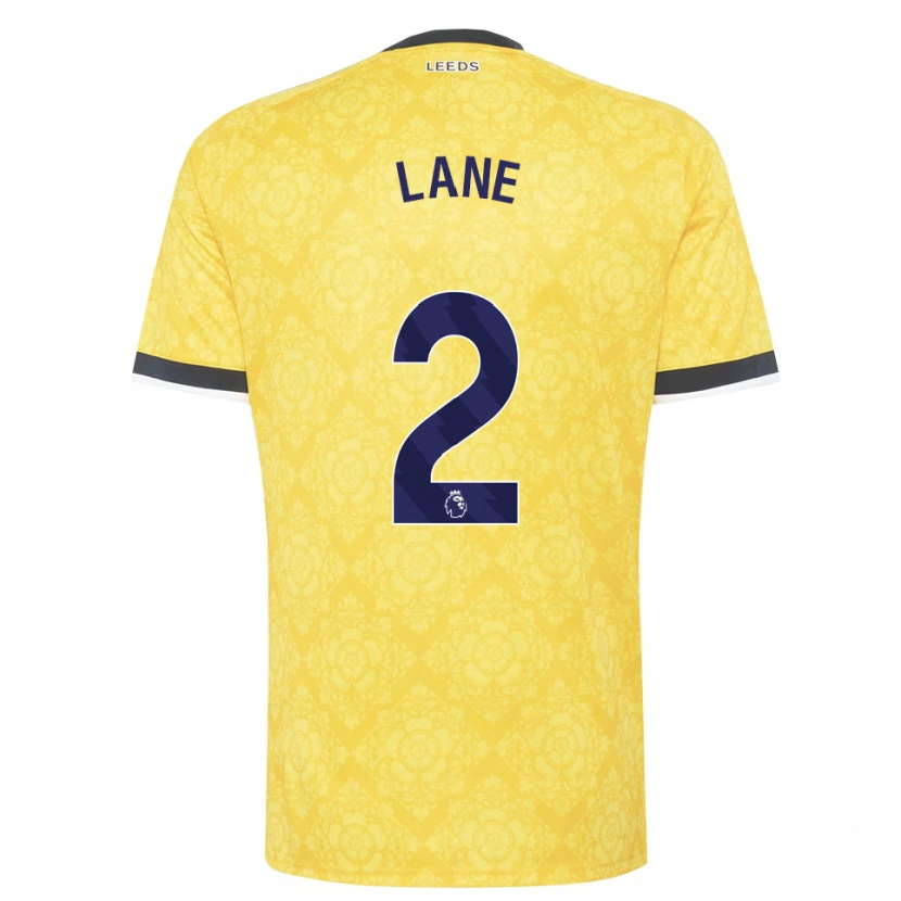 Danxen Damen Freddie Lane #2 Gelb Weiß Schwarz Auswärtstrikot Trikot 2026/27 T-Shirt Schweiz