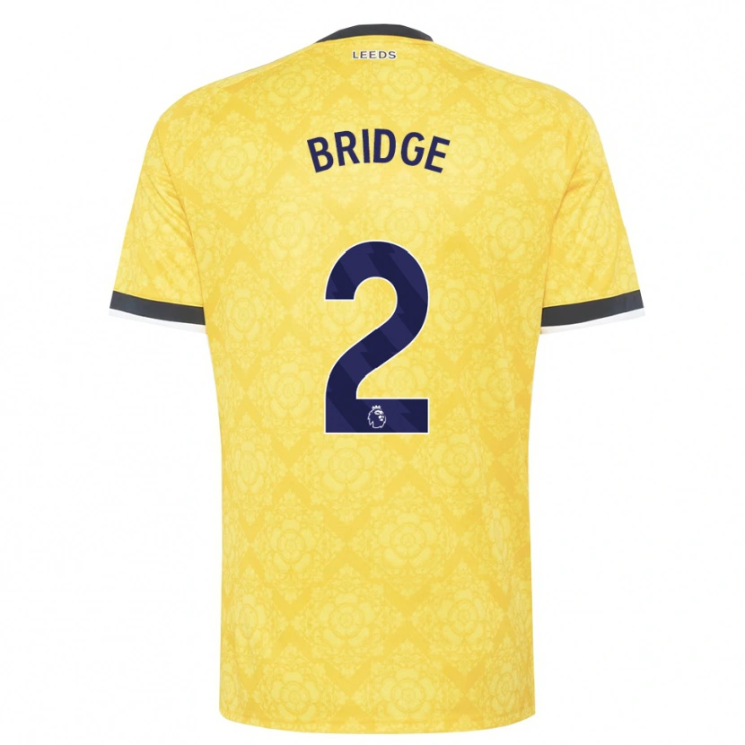 Danxen Damen Isaac Bridge #2 Gelb Weiß Schwarz Auswärtstrikot Trikot 2026/27 T-Shirt Schweiz