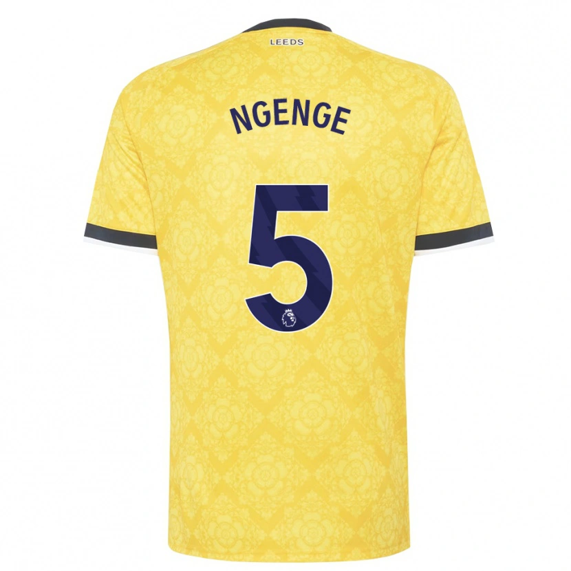 Danxen Damen Leonard Ngenge #5 Gelb Weiß Schwarz Auswärtstrikot Trikot 2026/27 T-Shirt Schweiz