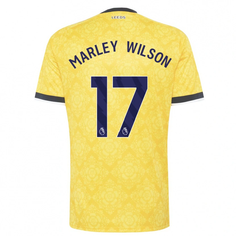 Danxen Damen Marley Wilson #17 Gelb Weiß Schwarz Auswärtstrikot Trikot 2026/27 T-Shirt Schweiz
