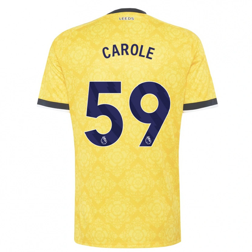 Danxen Damen Keenan Carole #59 Gelb Weiß Schwarz Auswärtstrikot Trikot 2026/27 T-Shirt Schweiz