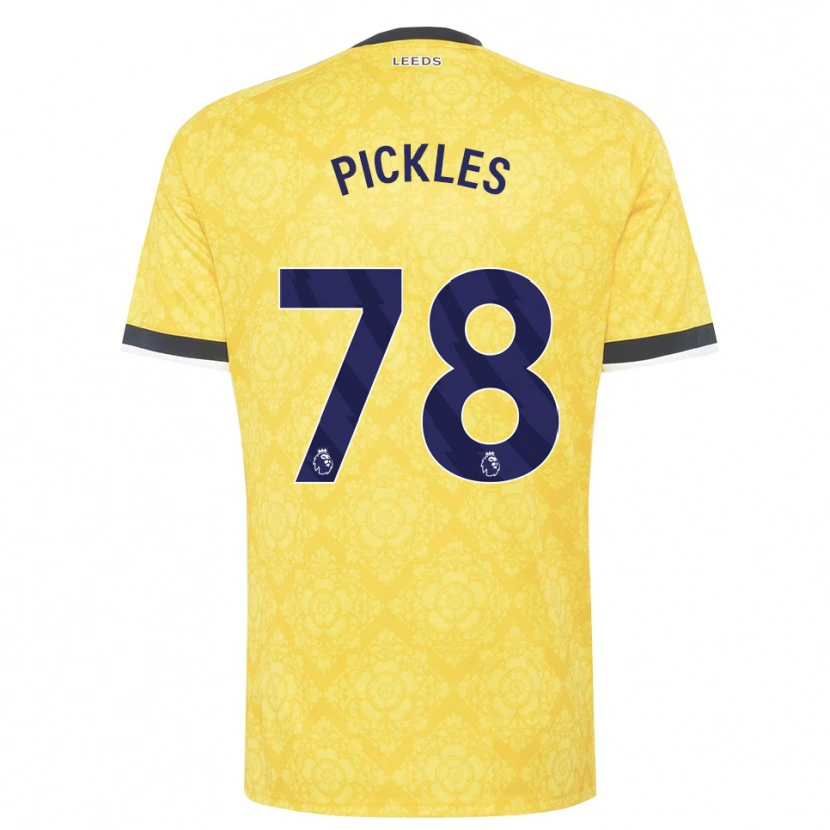 Danxen Damen Ollie Pickles #78 Gelb Weiß Schwarz Auswärtstrikot Trikot 2026/27 T-Shirt Schweiz