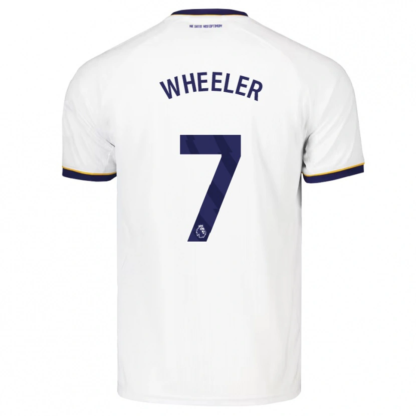 Danxen Damen Clare Wheeler #7 Mitternachtsblau Weiß Gelb Auswärtstrikot Trikot 2026/27 T-Shirt Schweiz