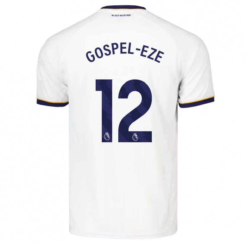 Danxen Damen Goodness Gospel-Eze #12 Mitternachtsblau Weiß Gelb Auswärtstrikot Trikot 2026/27 T-Shirt Schweiz