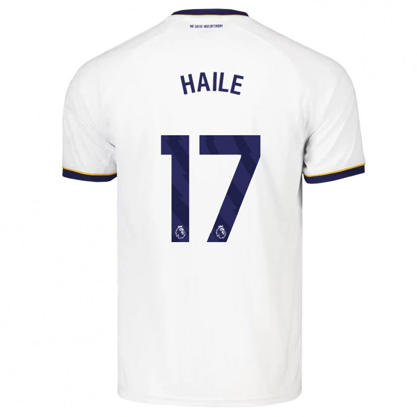 Danxen Damen Siem Haile #17 Mitternachtsblau Weiß Gelb Auswärtstrikot Trikot 2026/27 T-Shirt Schweiz