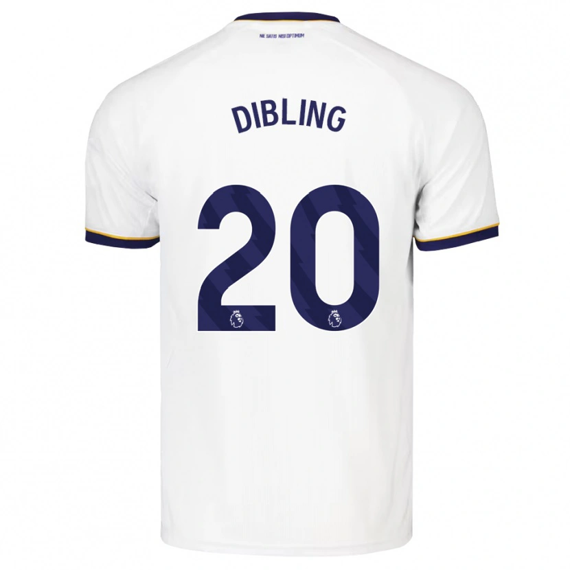 Danxen Damen Tyler Dibling #20 Mitternachtsblau Weiß Gelb Auswärtstrikot Trikot 2026/27 T-Shirt Schweiz
