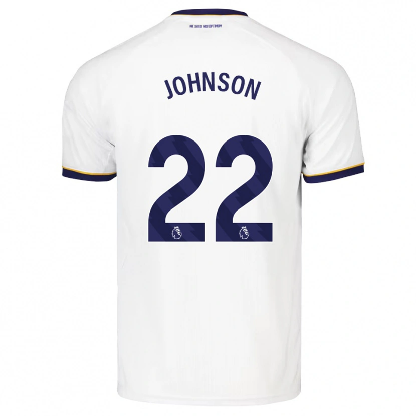 Danxen Damen Brennan Johnson #22 Mitternachtsblau Weiß Gelb Auswärtstrikot Trikot 2026/27 T-Shirt Schweiz