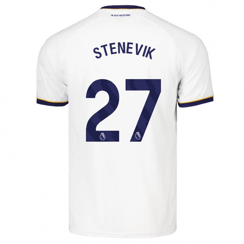 Danxen Damen Elise Stenevik #27 Mitternachtsblau Weiß Gelb Auswärtstrikot Trikot 2026/27 T-Shirt Schweiz
