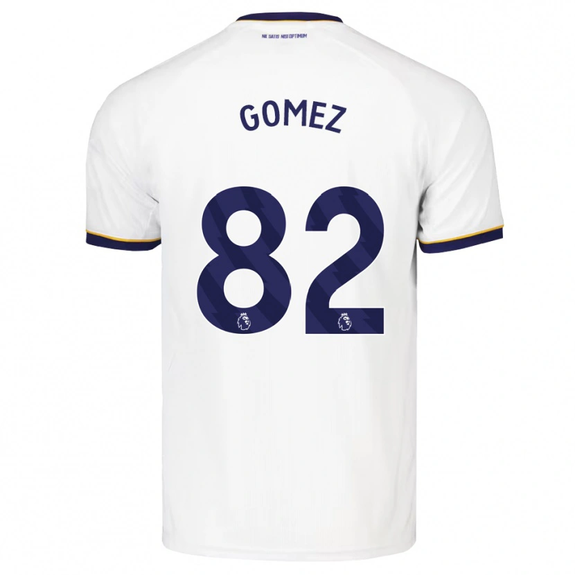 Danxen Damen Francis Gomez #82 Mitternachtsblau Weiß Gelb Auswärtstrikot Trikot 2026/27 T-Shirt Schweiz
