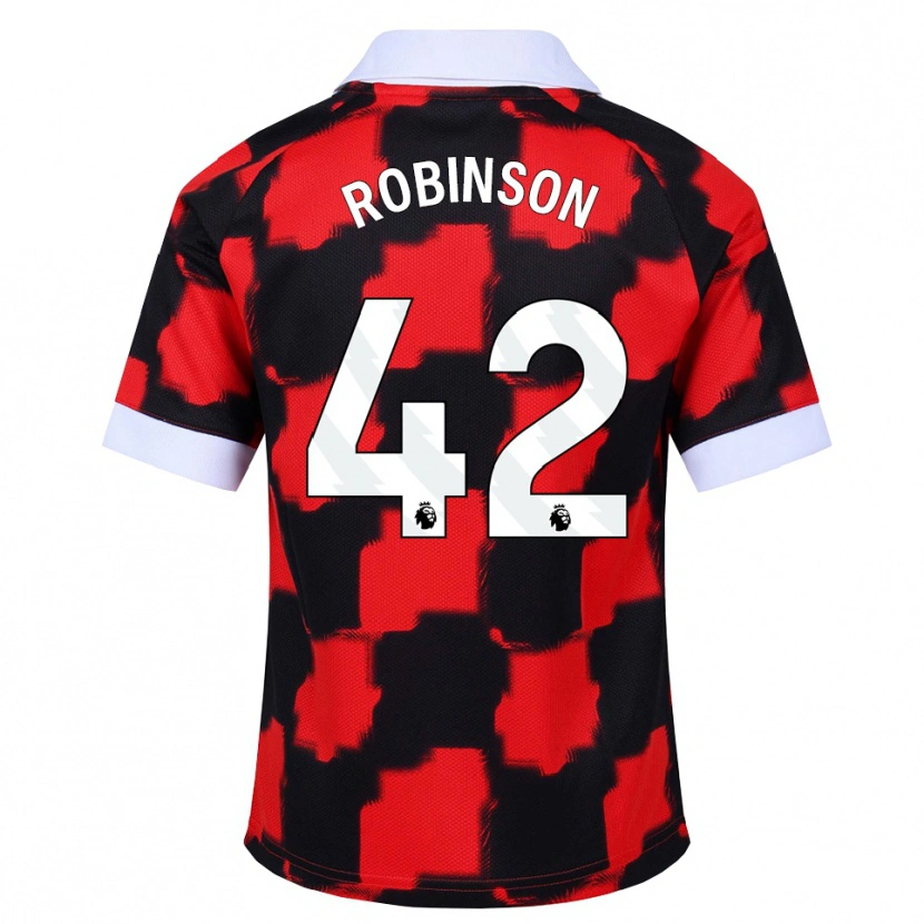 Danxen Damen Charlie Robinson #42 Rot Weiß Schwarz Auswärtstrikot Trikot 2026/27 T-Shirt Schweiz