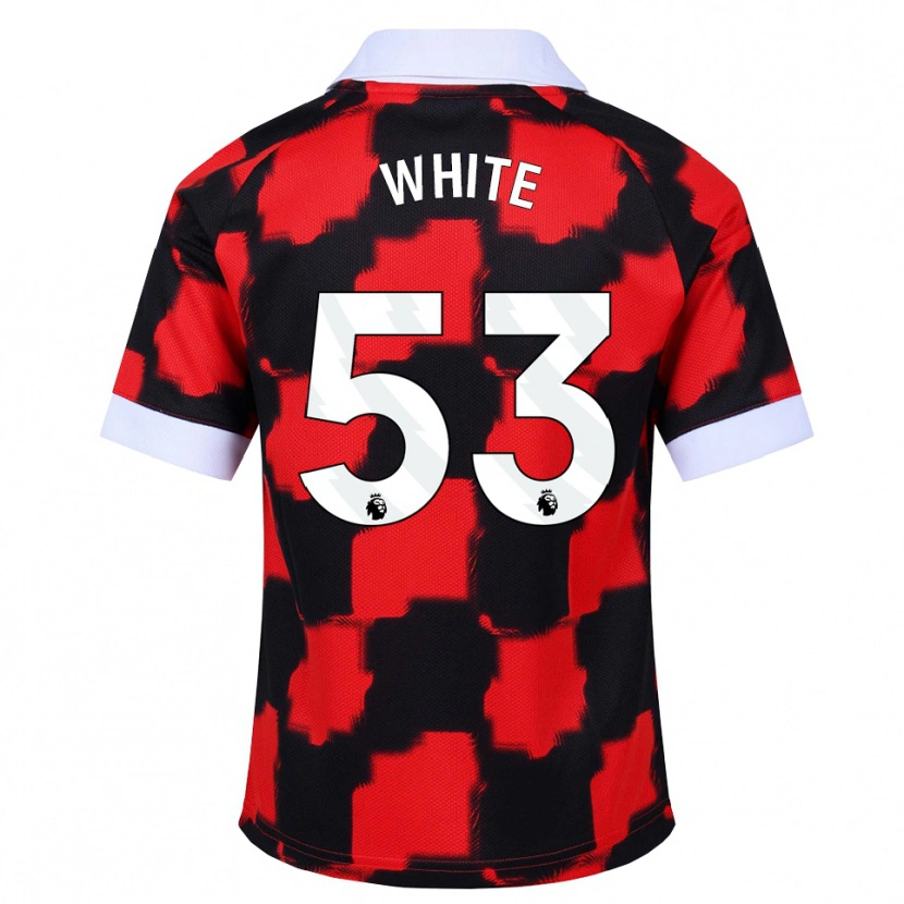 Danxen Damen Alfie White #53 Rot Weiß Schwarz Auswärtstrikot Trikot 2026/27 T-Shirt Schweiz