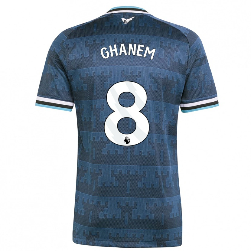 Danxen Damen Muawiya Ghanem #8 Gelb Schwarz Blau Auswärtstrikot Trikot 2026/27 T-Shirt Schweiz