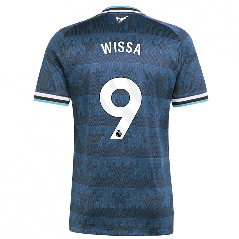Danxen Damen Yoane Wissa #9 Gelb Schwarz Blau Auswärtstrikot Trikot 2026/27 T-Shirt Schweiz