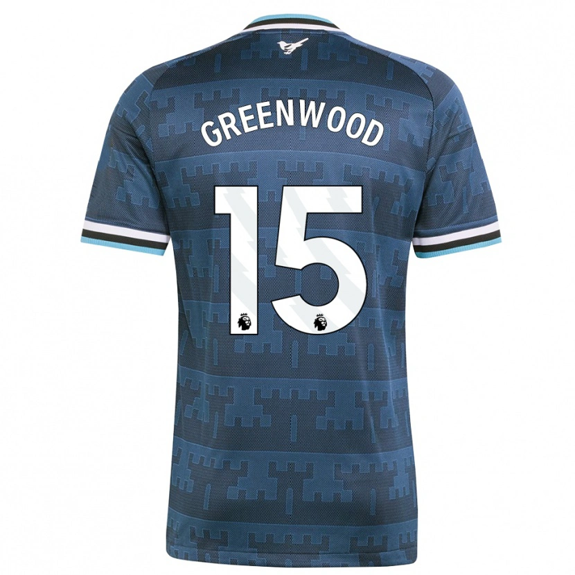 Danxen Damen Hannah Greenwood #15 Gelb Schwarz Blau Auswärtstrikot Trikot 2026/27 T-Shirt Schweiz