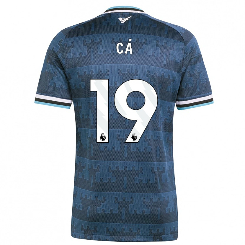 Danxen Damen Afner Cá #19 Gelb Schwarz Blau Auswärtstrikot Trikot 2026/27 T-Shirt Schweiz