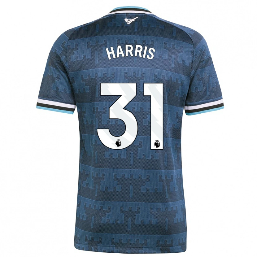 Danxen Damen Aidan Harris #31 Gelb Schwarz Blau Auswärtstrikot Trikot 2026/27 T-Shirt Schweiz