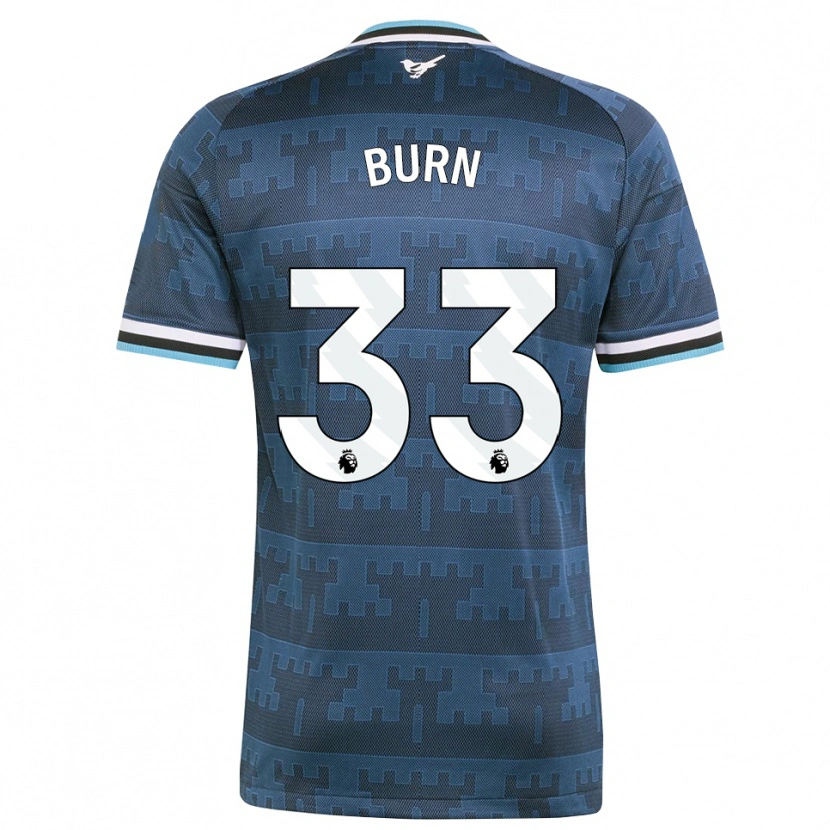 Danxen Damen Dan Burn #33 Gelb Schwarz Blau Auswärtstrikot Trikot 2026/27 T-Shirt Schweiz