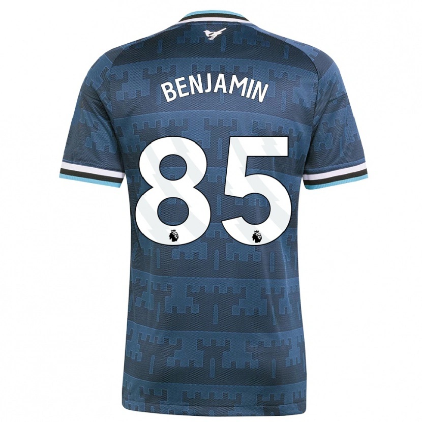 Danxen Damen Theo Benjamin #85 Gelb Schwarz Blau Auswärtstrikot Trikot 2026/27 T-Shirt Schweiz