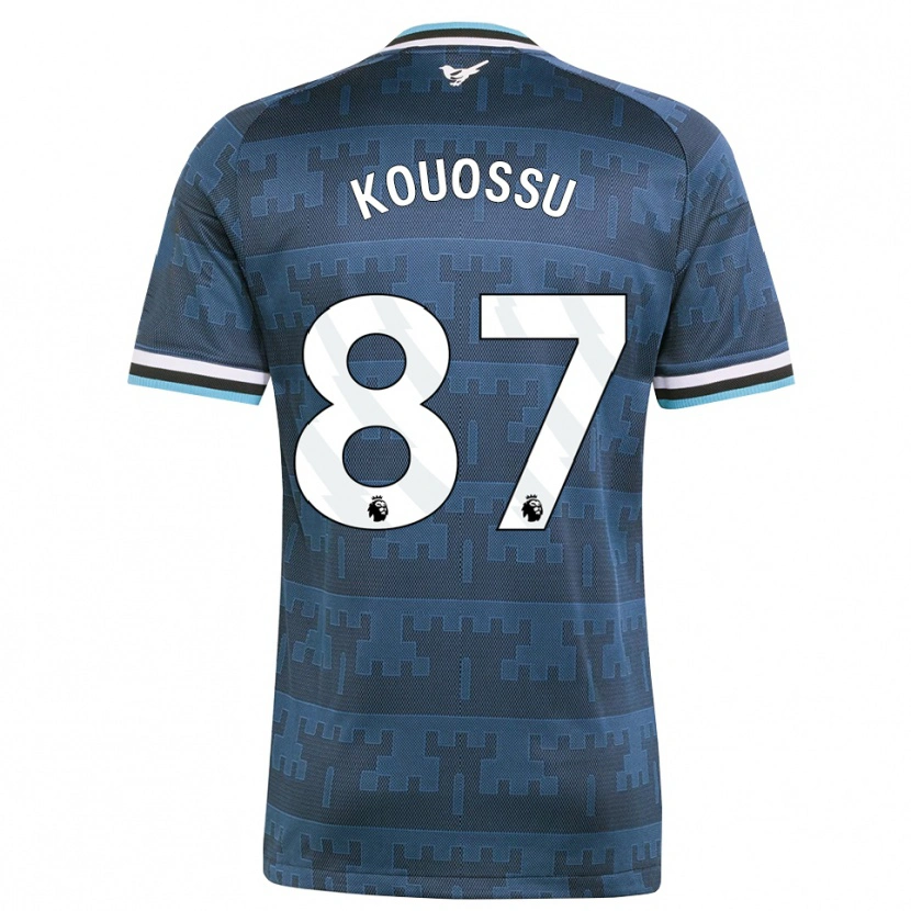 Danxen Damen Jayden Kouossu #87 Gelb Schwarz Blau Auswärtstrikot Trikot 2026/27 T-Shirt Schweiz