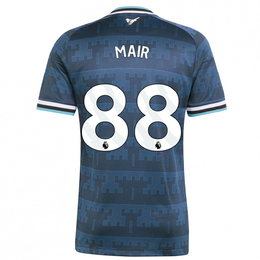 Danxen Damen George Mair #88 Gelb Schwarz Blau Auswärtstrikot Trikot 2026/27 T-Shirt Schweiz
