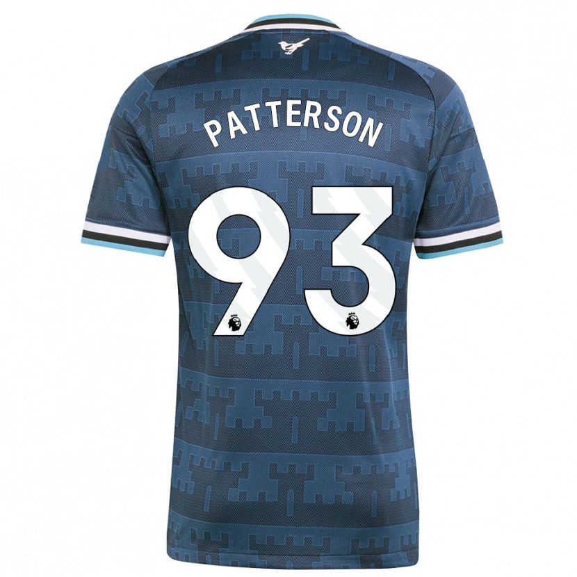 Danxen Damen Jack Patterson #93 Gelb Schwarz Blau Auswärtstrikot Trikot 2026/27 T-Shirt Schweiz