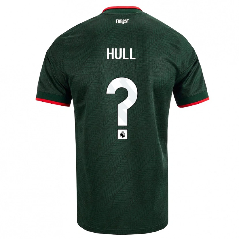 Danxen Damen Ethan Hull #0 Dunkelgrün Rot Auswärtstrikot Trikot 2026/27 T-Shirt Schweiz